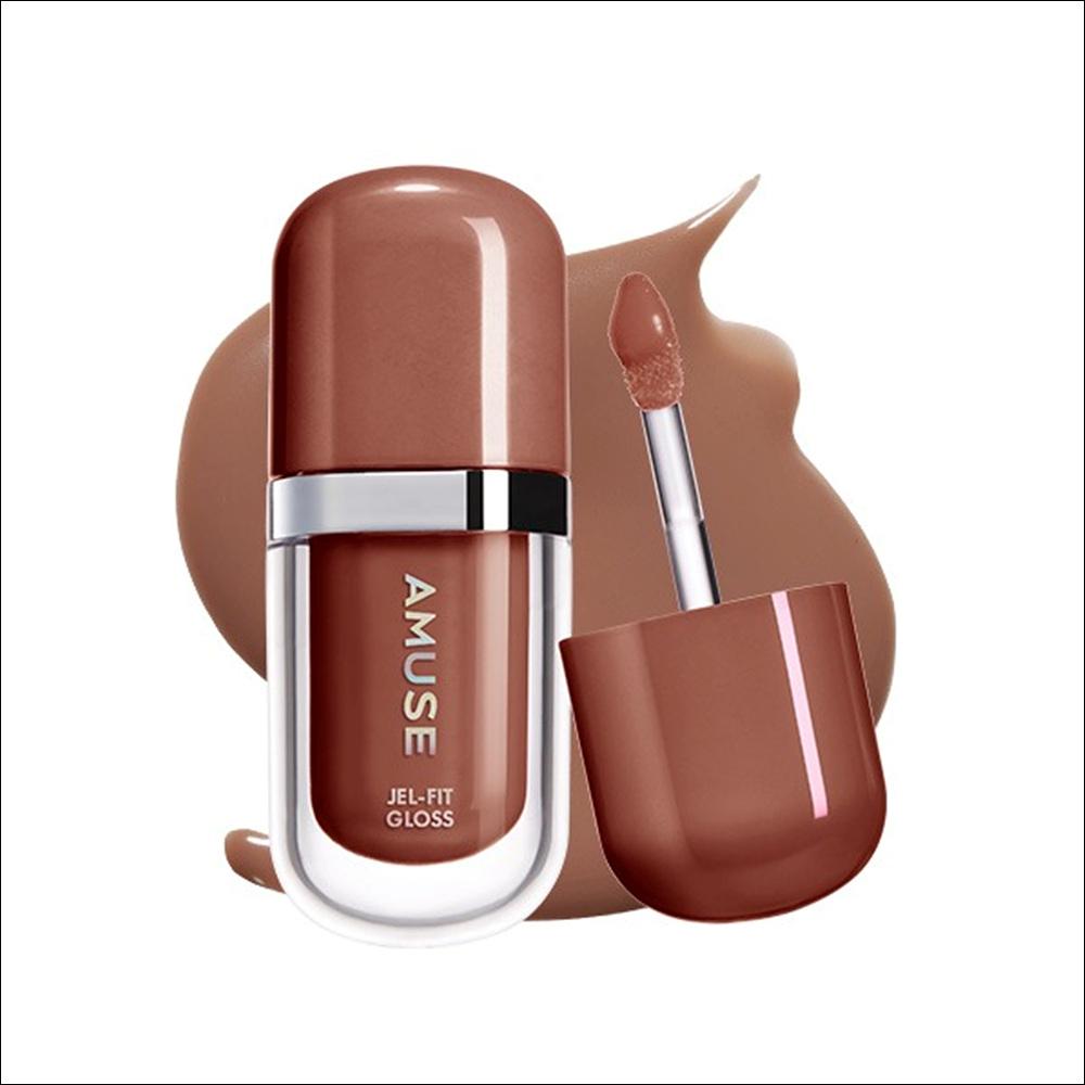 [Выбор Вонён из IVE] AMUSE Jel-Fit Gloss (3,8 г – 1 шт. / Выберите 1 из 7 цветов)