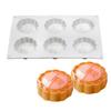 Easy Release Silicone Mooncake Molds Non-Stick Food-Grade Mooncake Baking Mold Reusable Heat-Resistant Festival Dessert Molds