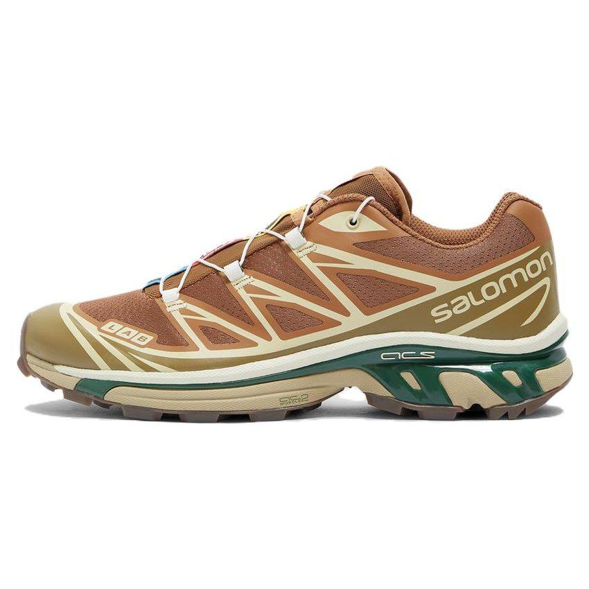 SALOMON XT 6 Низкие Повседневные Кроссовки для Трейлраннинга Тренировок Городских Поездок Бега Мужские Резиновые L47136100