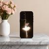 B-Балерина Арт B-Балет Чехол для телефона для Samsung S25,24,23,22,30,21,10,9,Ultra,Plus,Lite,FE,4,5 G Мягкий черный чехол
