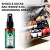 Natural Shoe Deodorizer And Foot Spray, Foot Odor Eliminator For Sports Equipment And Feet, Long-lasting Foot Odor Neutralizer 30ml