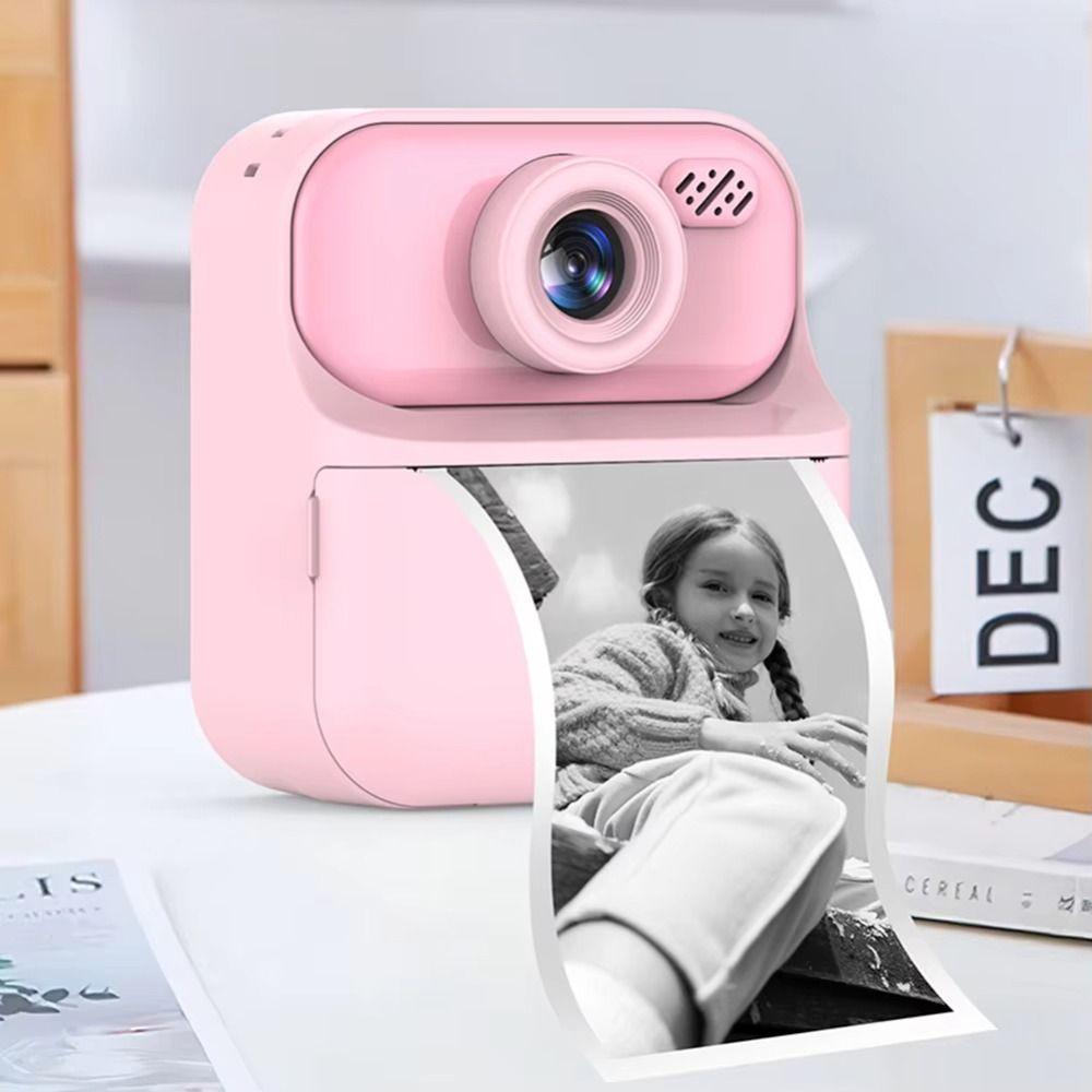 with Print Paper Children Digital Camera Dual Lens Photo Thermal Printer Thermal Print Camera Boys