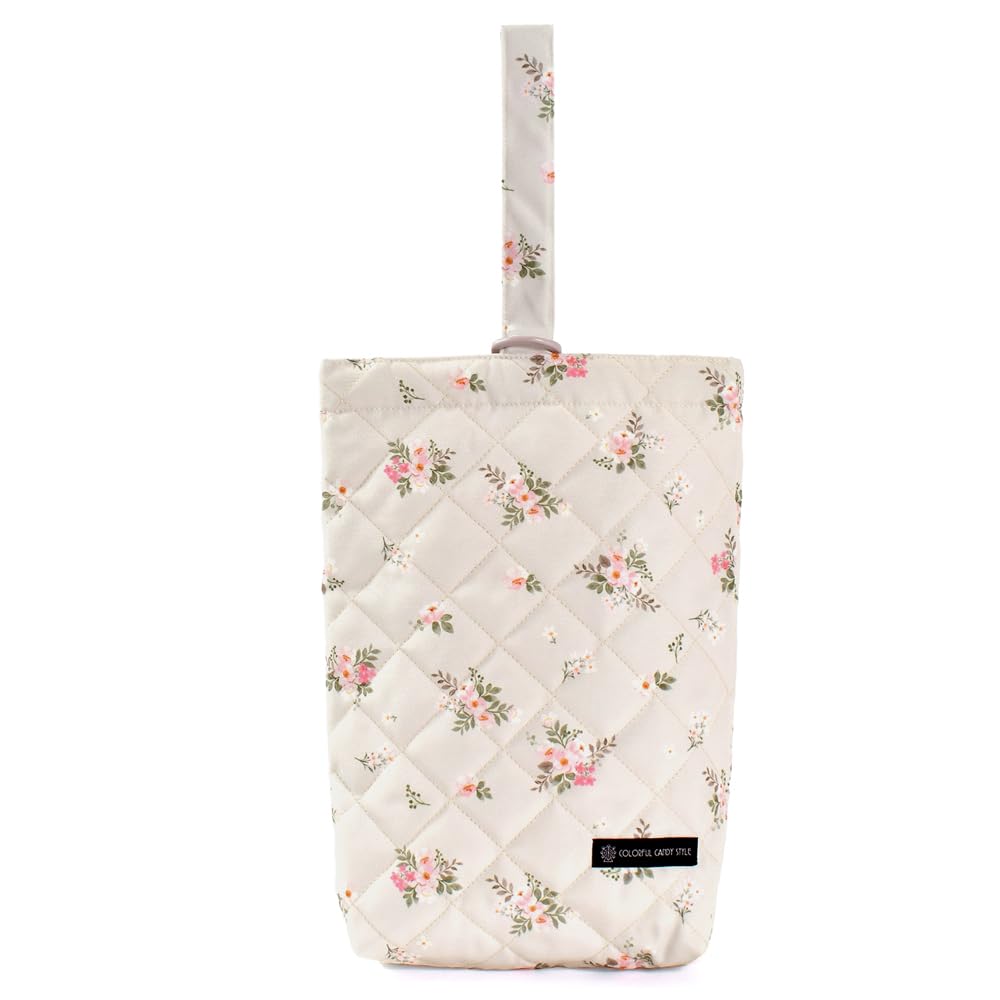 КРАСОЧНЫЙ КОНФЕТНЫЙ СТИЛЬ Стеганый Входной Набор для Девочек 4 Предмета Детский сад/Школа (Маленький букет) - Водоотталкивающий, Легкий, Устойчивый к пятнам,