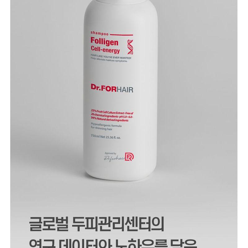 DR.FORHAIR Шампунь Folligen Cell-Energy Jumbo