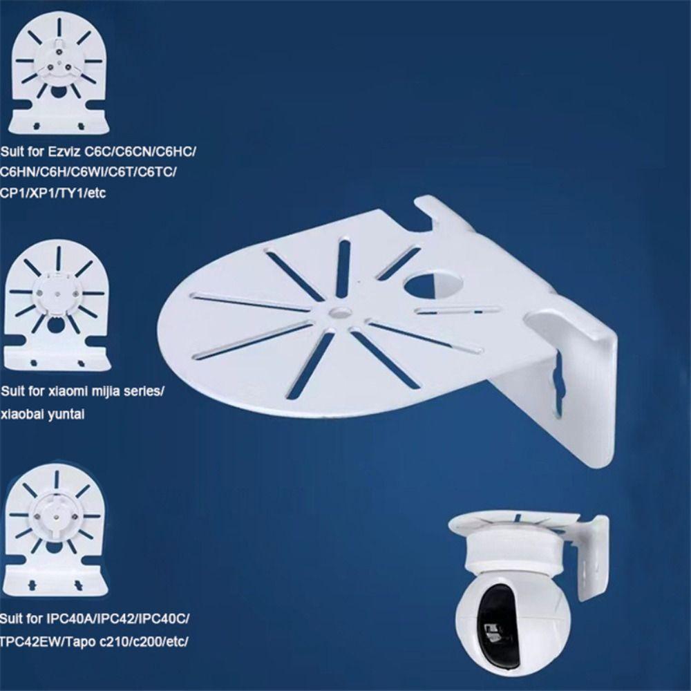 Side / Siding / Ceiling Mount Dome Camera Bracket Support Metal No Punching Camera PTZ Stand for Xiaomi Ezviz TP-LINK