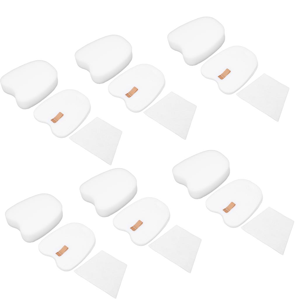 6 комплектов фильтрующих элементов, сменный хлопковый фильтрующий лист, подходит для пылесоса Shark XPMFK320