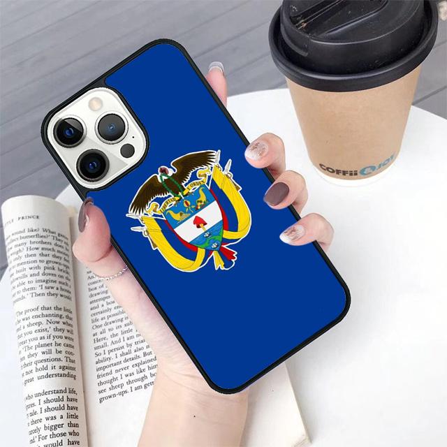 Чехол для телефона с флагом Колумбии Для iPhone 17 Air 16 15 14 Plus Для apple 16 11 12 13 Pro Max coque