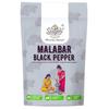 Saatyaki Naturals Органический черный перец - 800 г | Цельный черный перец, Малабарский перец, Черный перец | Без ГМО, Без глютена