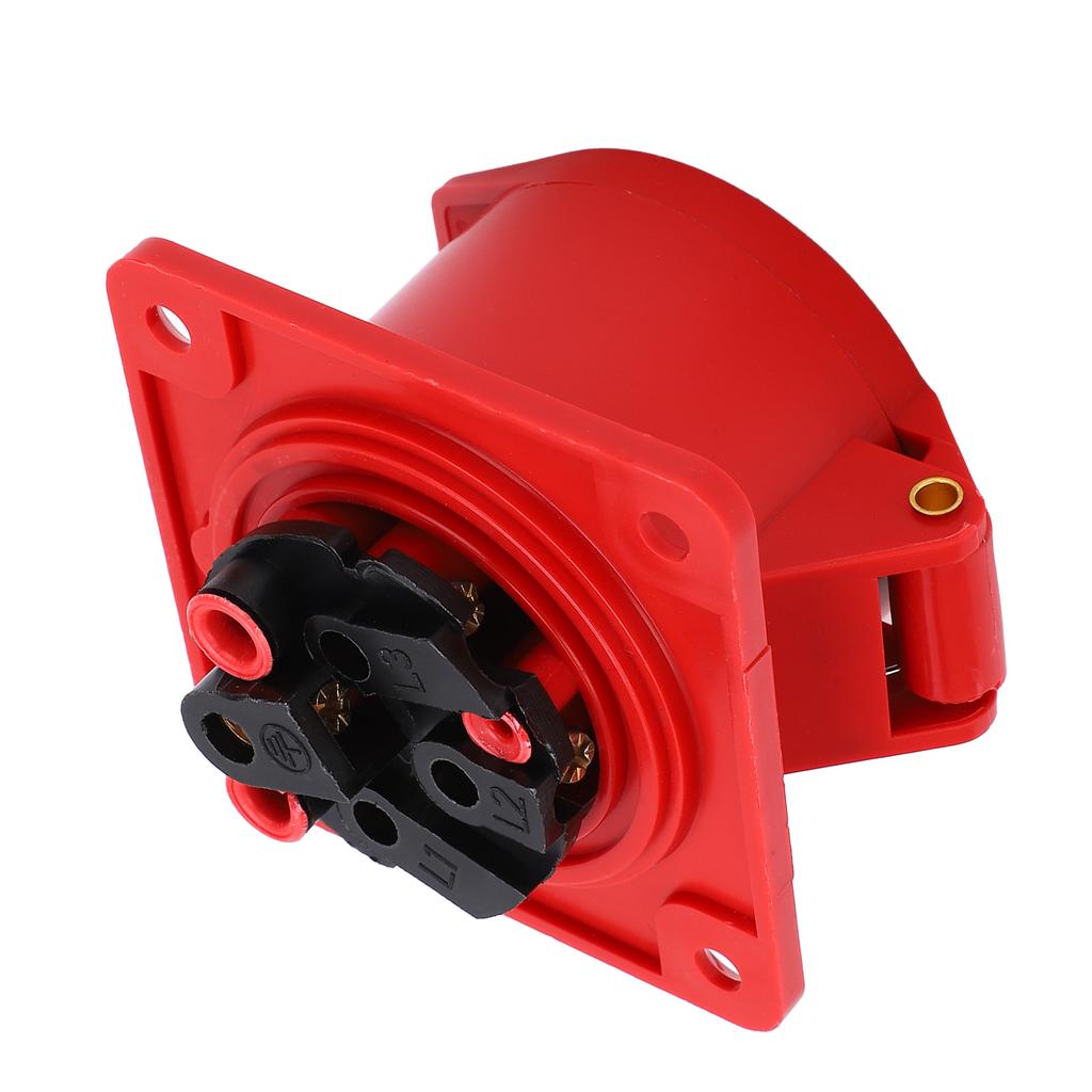16A 4Pin Industrial Socket 3 Phase IP44 Waterproof Explosion Proof Concealed Installation 380-415V 3