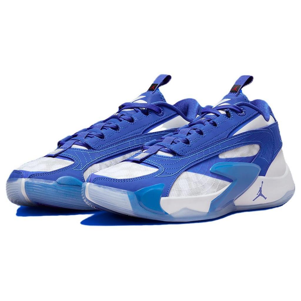 Air Jordan Luka 2 TB Game Royal Мужские Кроссовки Белый Чистый Платиновый FN7400-140