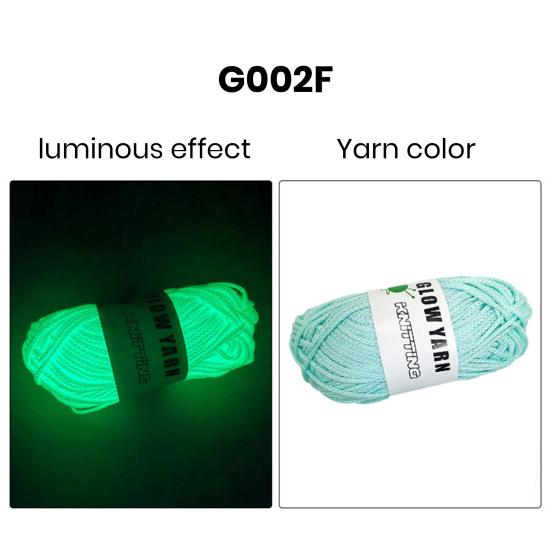 1 рулон шерстяной пряжи, светящейся в темноте, 2 мм, светящаяся швейная пряжа для вязания крючком, принадлежности для рукоделия
