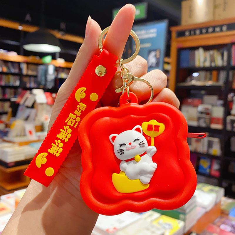 Кавайная капибара кошелек для монет мультяшный забавный аква дельфин брелок мини-сумка кулон креативная сумка для хранения наушников