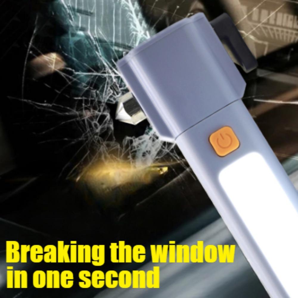 3pcs Strong Lighting ABS Flashlamp USB Charging Portable Outdoor Small Flashlight Camping Hanging Lamp Telescopic Focus COB Side Lamp