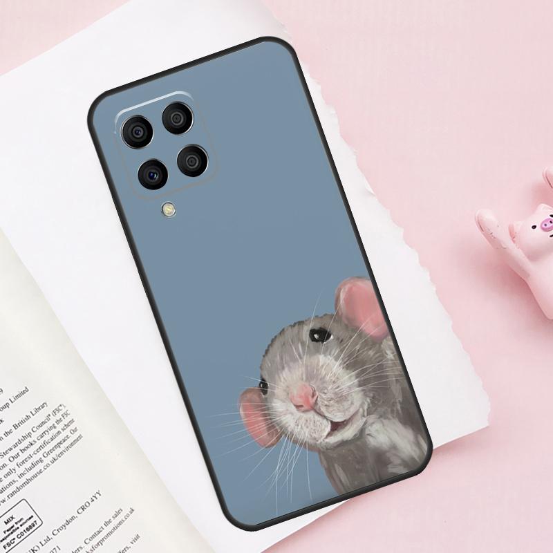 Мышь Крыса Для Samsung Galaxy M23 M33 M53 M13 M11 M51 M14 M34 M54 M20 M30s M12 M52 M15 M55 M32 Чехол