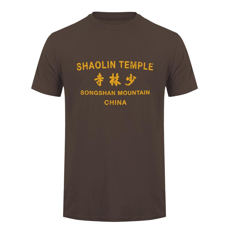 Shaolin Kung Fu Chinese Martial Arts Tshirt Shaolin Temple T Shirts Training Streetwear Da740