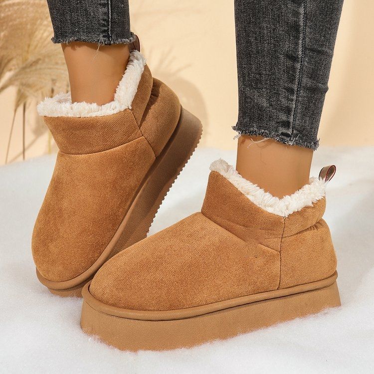 Fashion Warm and Comfortable Women's Snow Boots, New Versatile Non-slip Short Boots for Children In Autumn and Winter 2025