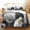 Новый комплект постельного белья Death Note Single Twin Full Queen King Size Bed Set Adult Kids Bedroom Duvet Cover Sets 3D Anime Bed Sheet Set