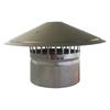 Chimney Rain Cap Stove Pipe Cap, Practical Protective Breathable Cover Roof Vent for