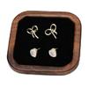 6 Styles Wood Earrings Tree Organizer Earring T-Stand Ear Studs Tray Retail Holder Jewelry Photography Display Rack