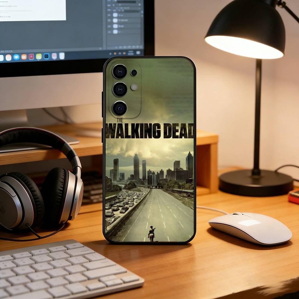 TWE-The Walking Dead Phone Case For Samsung S25,S24,S21,S22,S23,S30,Ultra,S20,Plus,Fe,Lite,Note,10,Black Cover