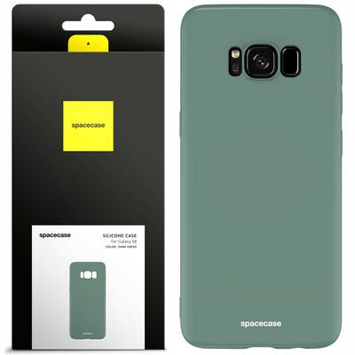 Силиконовый чехол SC для Galaxy S8 Темно-зеленый