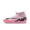 (GS) Mercurial Superfly 9 Academy TF Искусственное покрытие 'Розовый Черный' Детские DJ5616-601