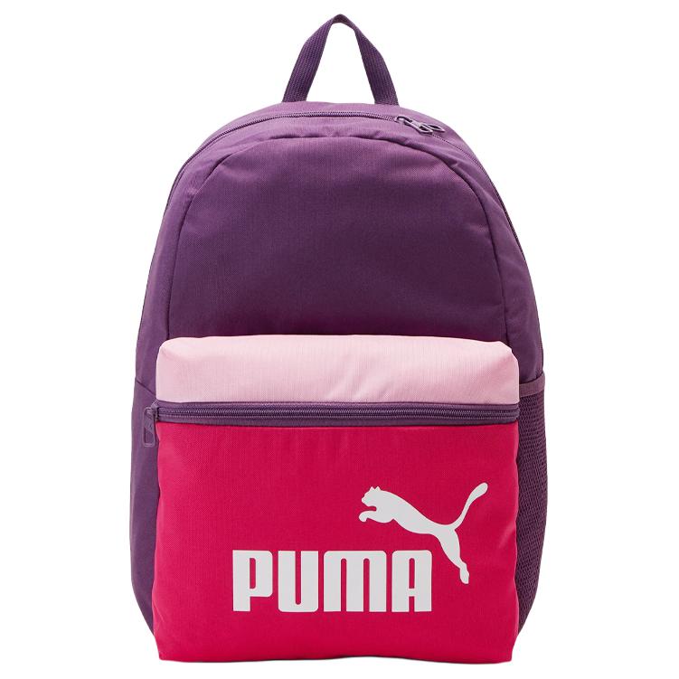 New PUMA Fabric Backpack Regular Unisex Grape Purple & Pink & Pink 090468-02