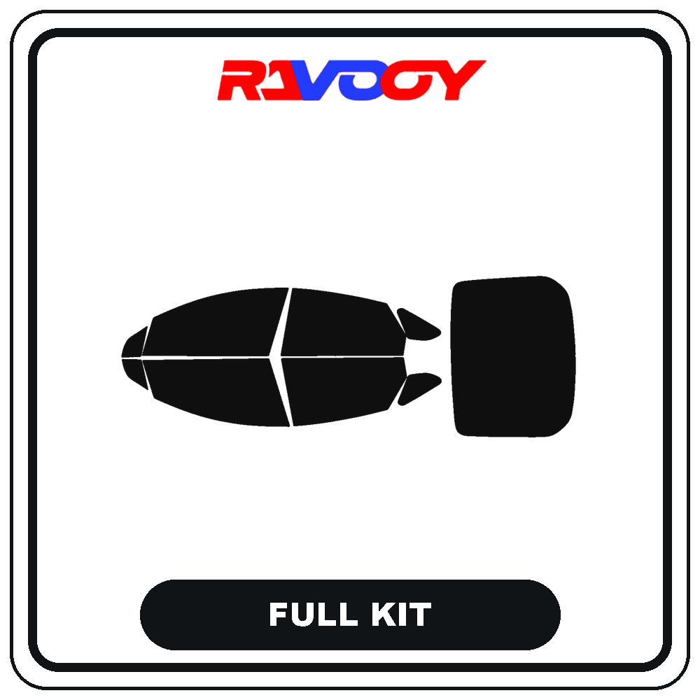 For Ford Mondeo 5 Dr 2015- RAVOOY Pre-Cut Window Tint Film Vehicle-Specific Full Kit Front & Rear Windows Precision-Cut