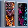 Black Soft Phone Cover Case for Samsung Galaxy S23 Ultra S21 FE S24 Plus S25 Edge S20 Handsome Cool Kakashi