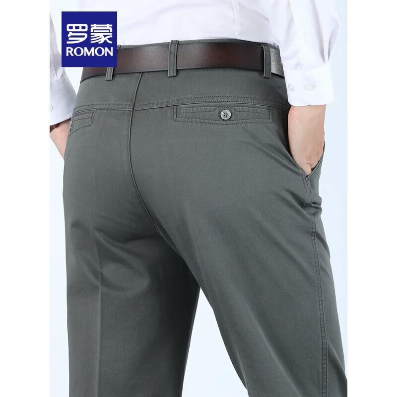 ROMON Мужские брюки прямого кроя в стиле business casual (S2K43690H)