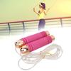 Rose Red Sports Competition Adults Children Student Fitness Steel Wire Bear Load 400g Bearing Rope Skipping