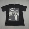 Футболка David Bowie Мужская L Черная Слипоны Солнцезащитные Очки Графическая Футболка Рок Музыка