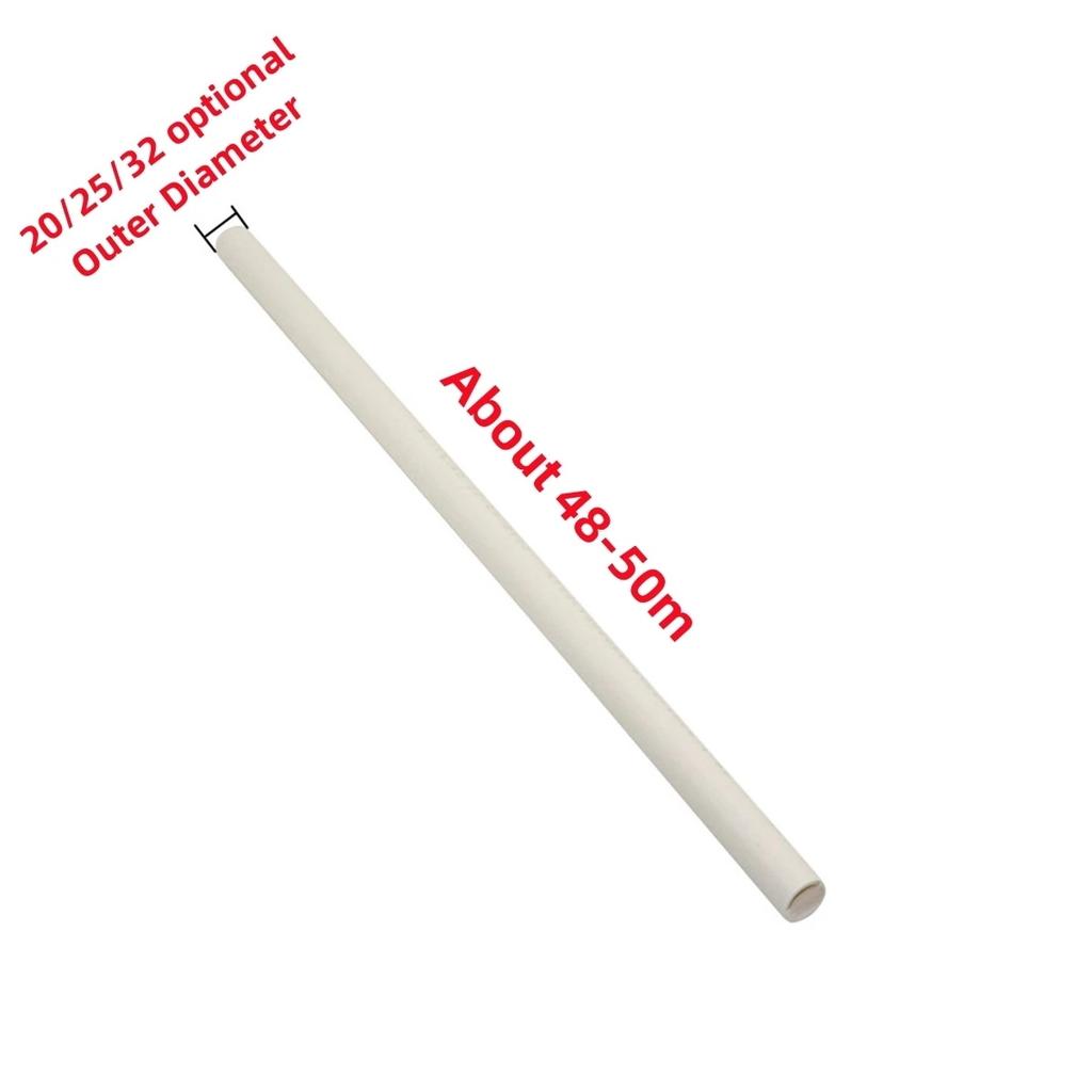 2 шт. фитинги для ПВХ труб НАРУЖНЫЙ диаметр 20/25/32 мм Длина трубки 48-50 см DIY аквариум садовый полив пластиковые дренажные сантехнические аксессуары