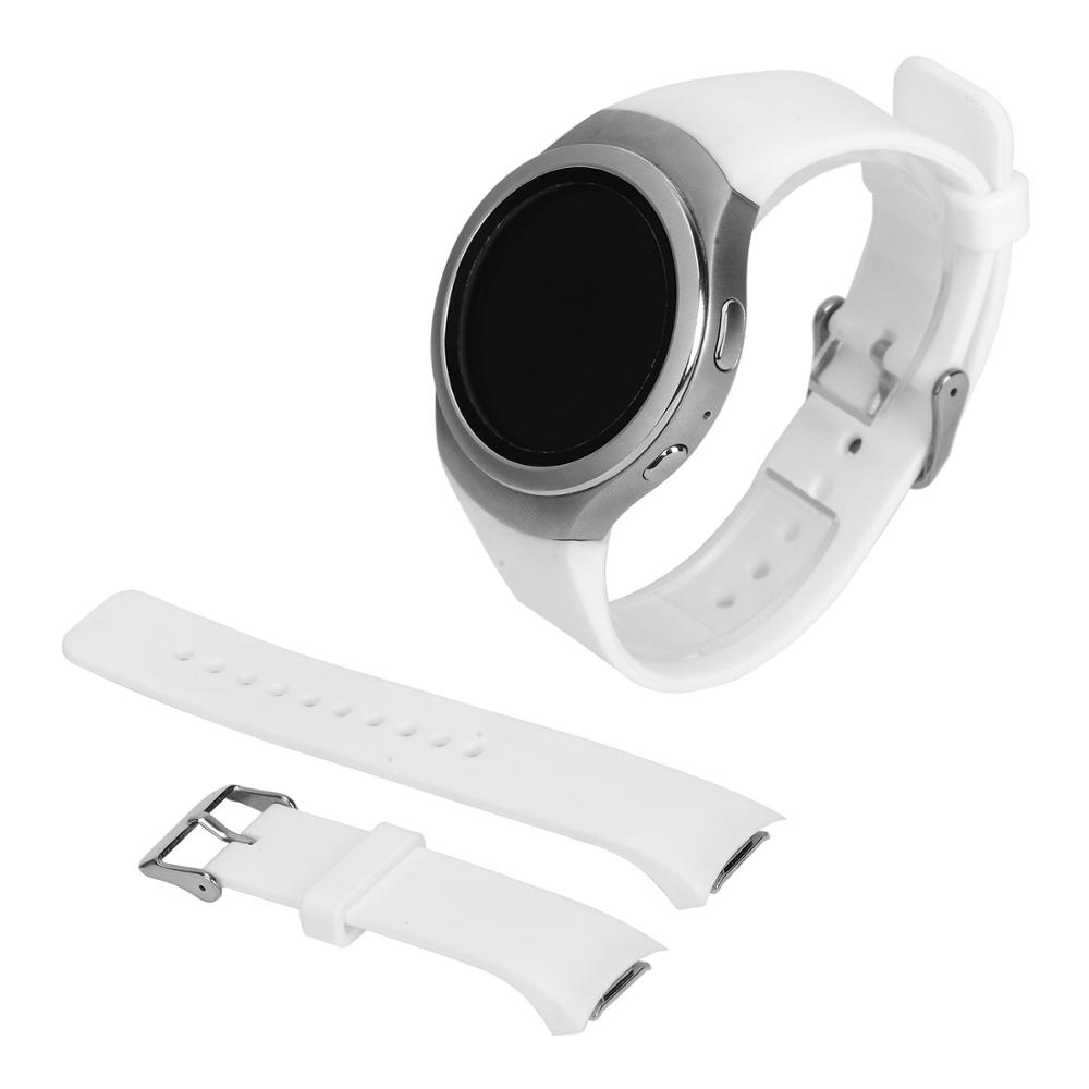 Для Samsung Gear S2 Sport Strap/Samsung galaxy watch band R720 R730 Smart Watch Band силиконовый браслет на запястье ремешок для часов Correa