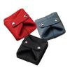 Multi-function Cowhide Coin Purse Solid Color Small Earphone Bag Casual Coin Purse  Organizer