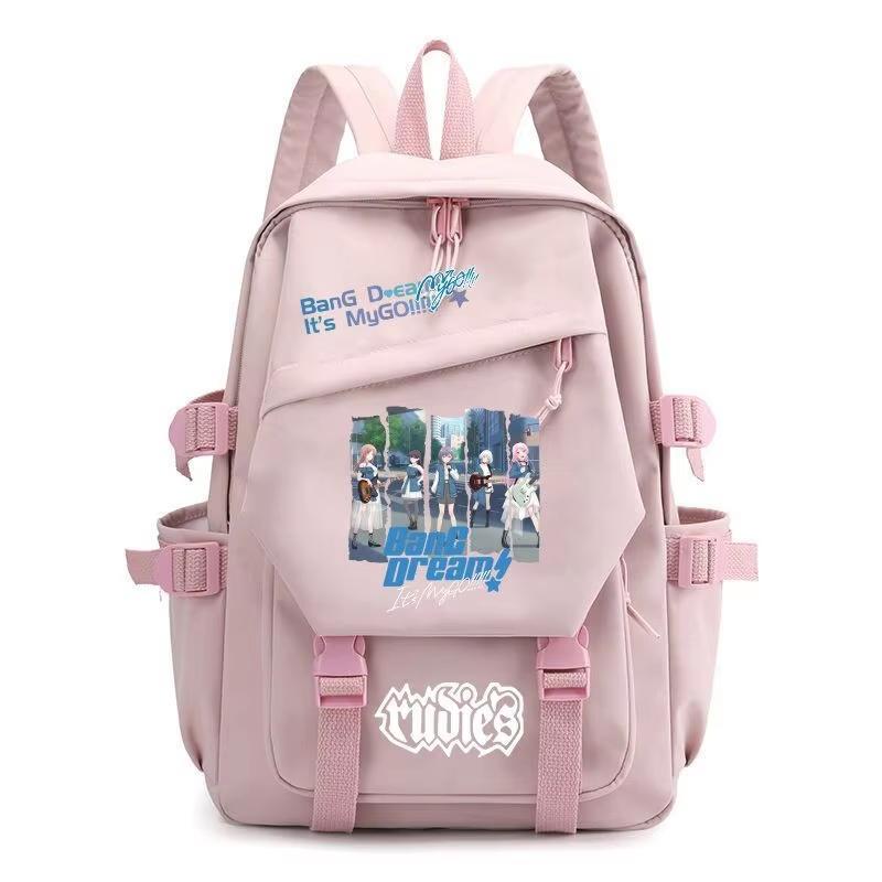 BanG Dream Its MyGO Backpack Boys Girl Teenage Anime School Bag Takamatsu Tomori Anon Chihaya Rana Pattern Stain Resistant Bags