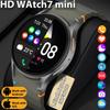 SACOSDING 2025 Новые HD Watch 7 mini NFC Смарт-часы для мужчин Экран Always On Display Спорт Bluetooth Talk AMOLED Смарт-часы для женщин