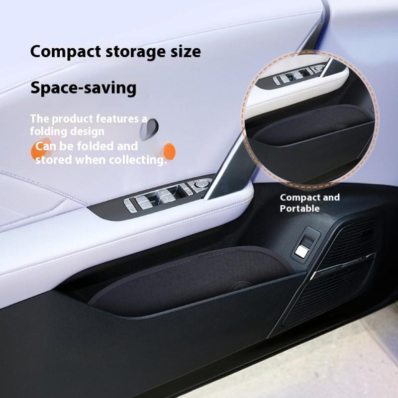 Полиэстеровый солнцезащитный козырек на боковое окно автомобиля, регулируемая защита от жары, универсальный для транспортного средства, установка на присосках