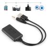 3.5mm0.14in Car AUX Audio Cable Wireless Bluetooth Receiver Adapter HIFI Stereo Music Auto