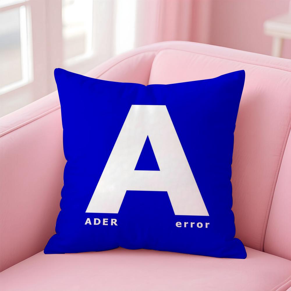 Trendy Korean FashionBrand AADER ERROR Cushion Cover Pillow Case Soft Skin Friendly Fabric Concealed Zipper