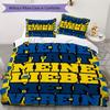 Lokomotive Leipzig 6 Pattern Bedding,Quilt Set Quilt Cover Pillowcase Home Birthday Gift(1 * duvet cover + 2 * pillowcase, without core)_lx