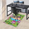 1pc Crayon Shinchan Carpet for Playroom Bedroom Living Room Sofa Home Decor,kids Game Area Rug Non-slip Floor Mat Y728128