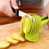 Vegetable Fruit Cutter Potato Tomato Slicer Multiuse Tomato Slicer Holder