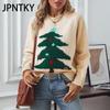 JPNTKY Women's Fashion Casual Autumn Winter Long Sleeve O-Neck Loose Sweaters