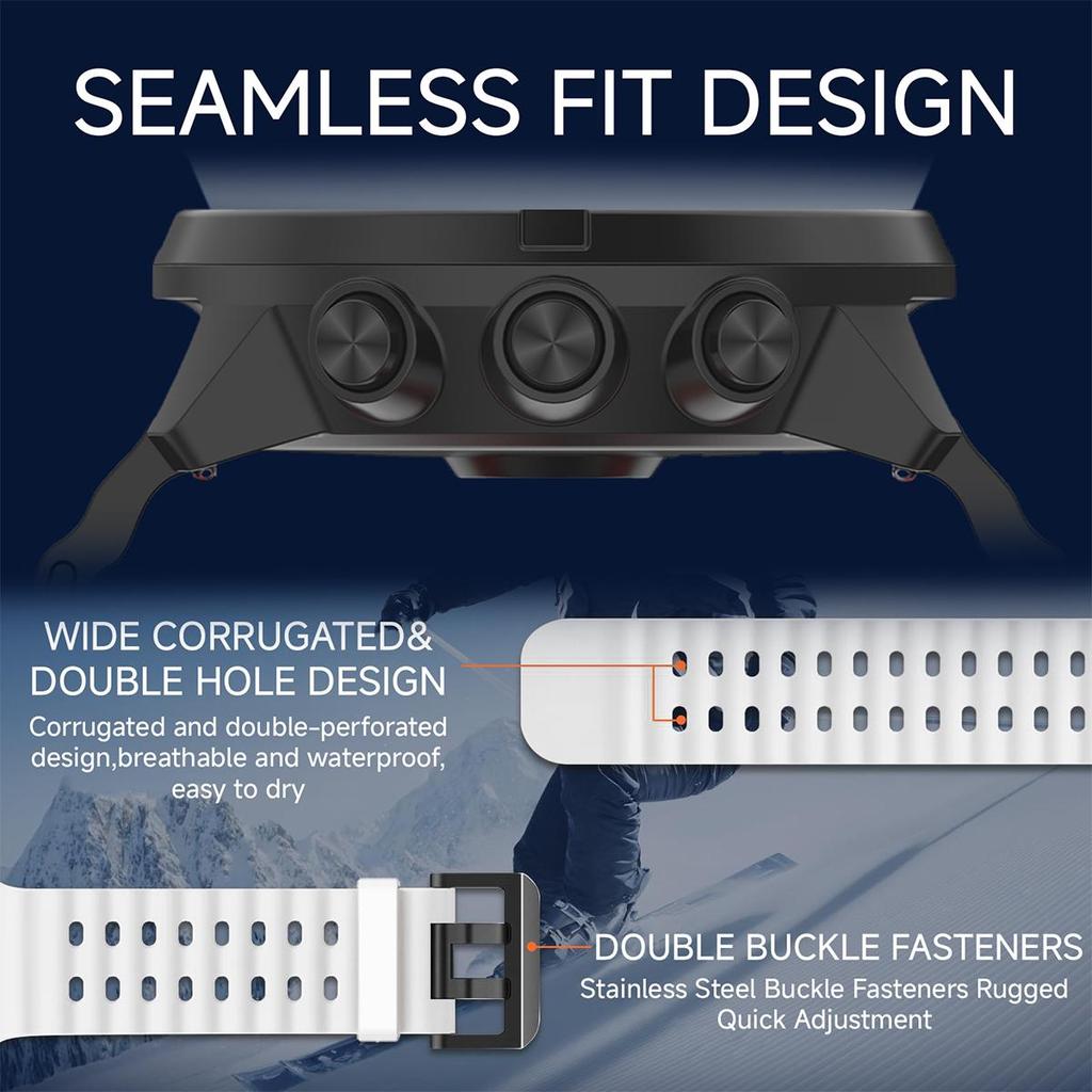 Океанический силиконовый ремешок для Apple Watch Ultra 2 49 мм, дышащий браслет для iWatch Series 10 46 мм 42 мм 9 8 7 6 SE 45 мм 44 мм