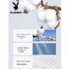 PLAYBOY Мужская повседневная рубашка с длинным рукавом из смесовой хлопковой ткани