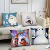 B-Бэймакс анимированный персонаж Наволочка Квадратная подушка Спальня Диван Досуг Комфортная подушка Автомобиль Гостиная Украшение дома