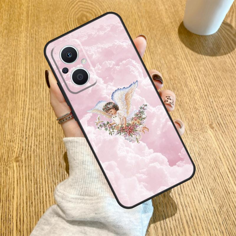 Ренессансный Ангел Эстетика Чехол Для OPPO Reno 14 F 10 11 12 13 Pro 13F 12F 11F 7 8 Lite OPPO Find X6 X5 X8 X9 Pro Чехол