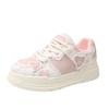 2025 Spring Little White Shoes New Korean Version Ins Female Students Height Increase Platform Sports Board Shoes Casual Shoes Female KJ707