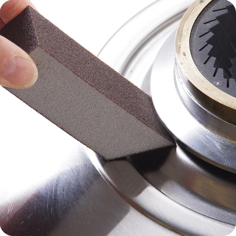 2/4 шт., волшебная губка-ластик, наждачная меламиновая губка, щетка для кухни, ванной комнаты, инструменты для чистки, удаление ржавчины, губки, очиститель